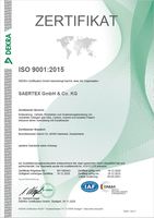 DEKRA ISO 9001:2015