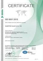 DEKRA ISO 9001:2015