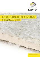 Structural Core Material. The SAERfoam series.