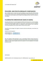 Statement on Restriction of Per- and Polyfluoroalkyl Substances (PFAS)