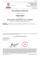 BV Certificate SAERfoam