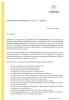 Environmental Policy Statement