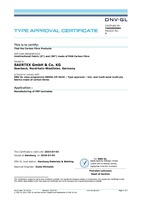 DNV Certificate Carbon Unidirectional PAN