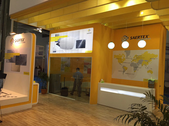 SAERTEX auf der China Composites Expo Messestand 3