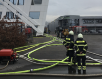 Entwarnung Großbrand